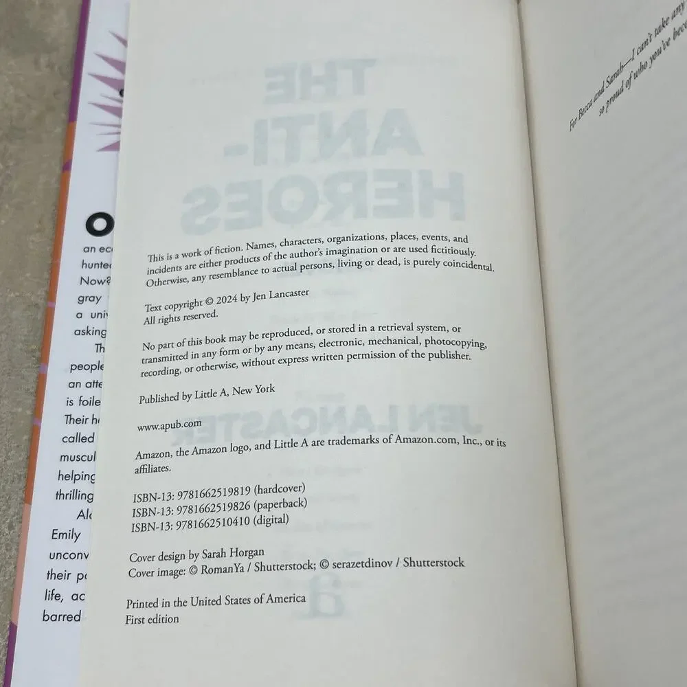 The Anti-Heroes: A Novel Hardcover – First Edition